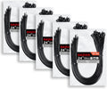 GAIIAN 24 Heavy Duty Zip Ties - 200 lbs Strength - 250 Pack