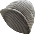 Hurley Women's Thick Rib Knit Beanie - Cozy Winter Hat