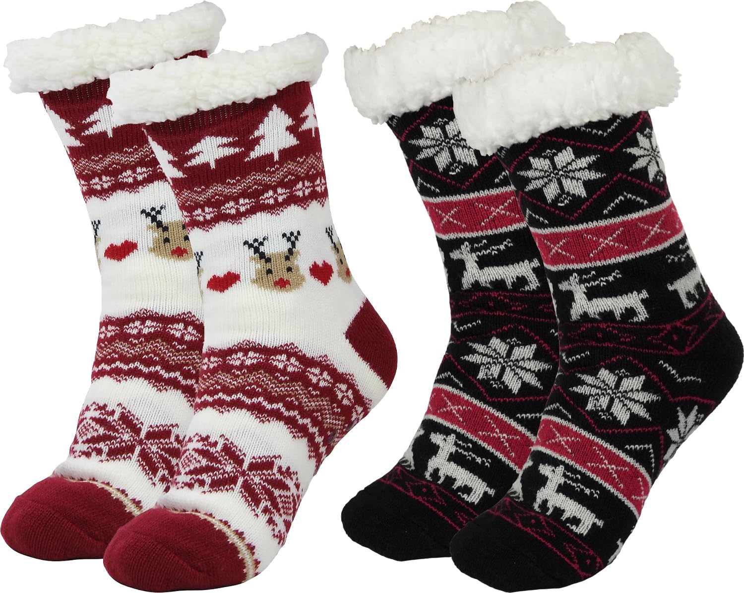 BenSorts Women Winter Thick Slipper Socks for Cozy Comfort