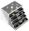 Misaya Earring Jewelry Organizer with 5 Drawers for Women