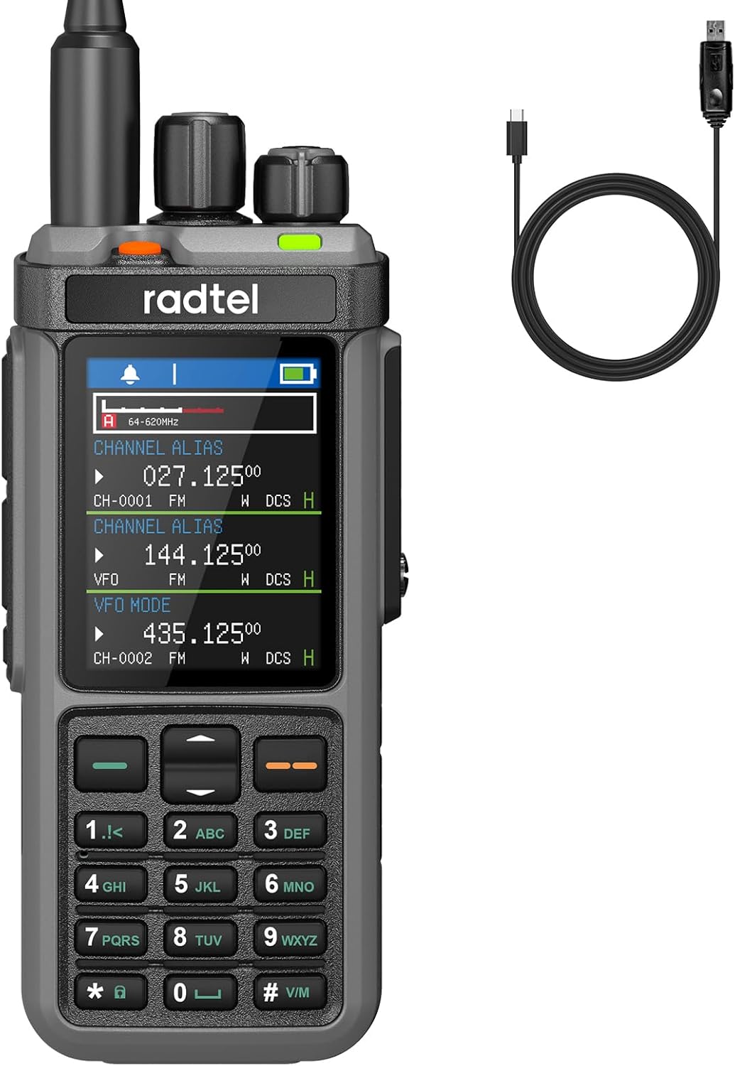 Radtel RT-880 Walkie Talkie 10W Portable Ham Radio with Repeater
