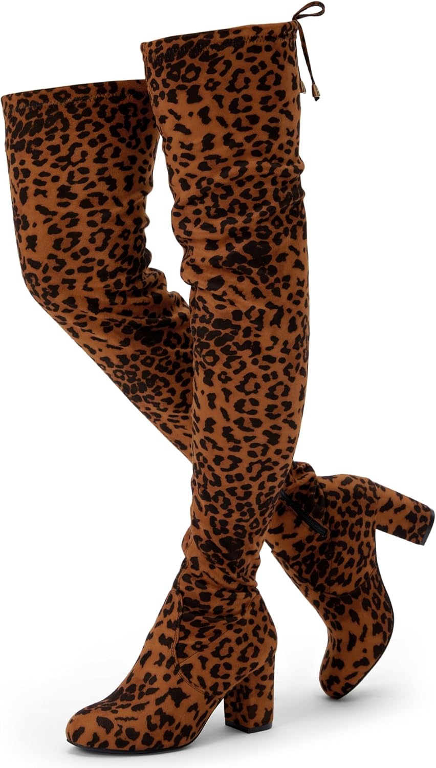 Vepose Women's Aria Thigh High Over The Knee Boots for Comfort