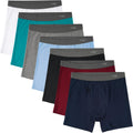 Men's Cotton Boxer Briefs 7-Pack for a Week - Comfortable Fit