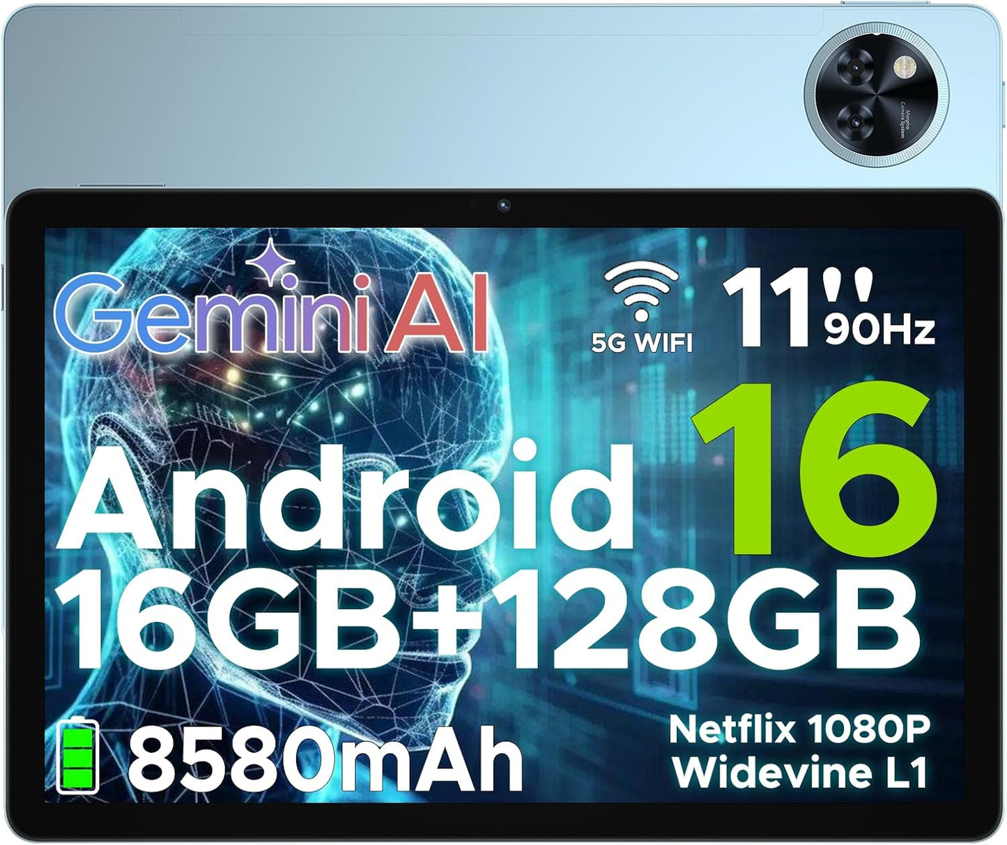 DOOGEE U11 Android 16 Tablet: 11 Inch Gaming Powerhouse