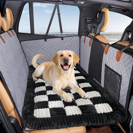 Dog Car Bed Mat for Backseat Extender - Non-Slip Travel Blanket