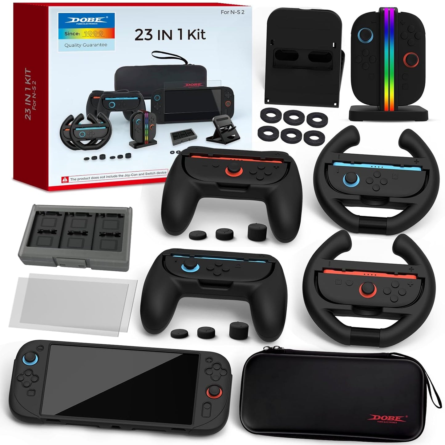 Ultimate 23-in-1 Accessories Bundle for Nintendo Switch 2 Gaming