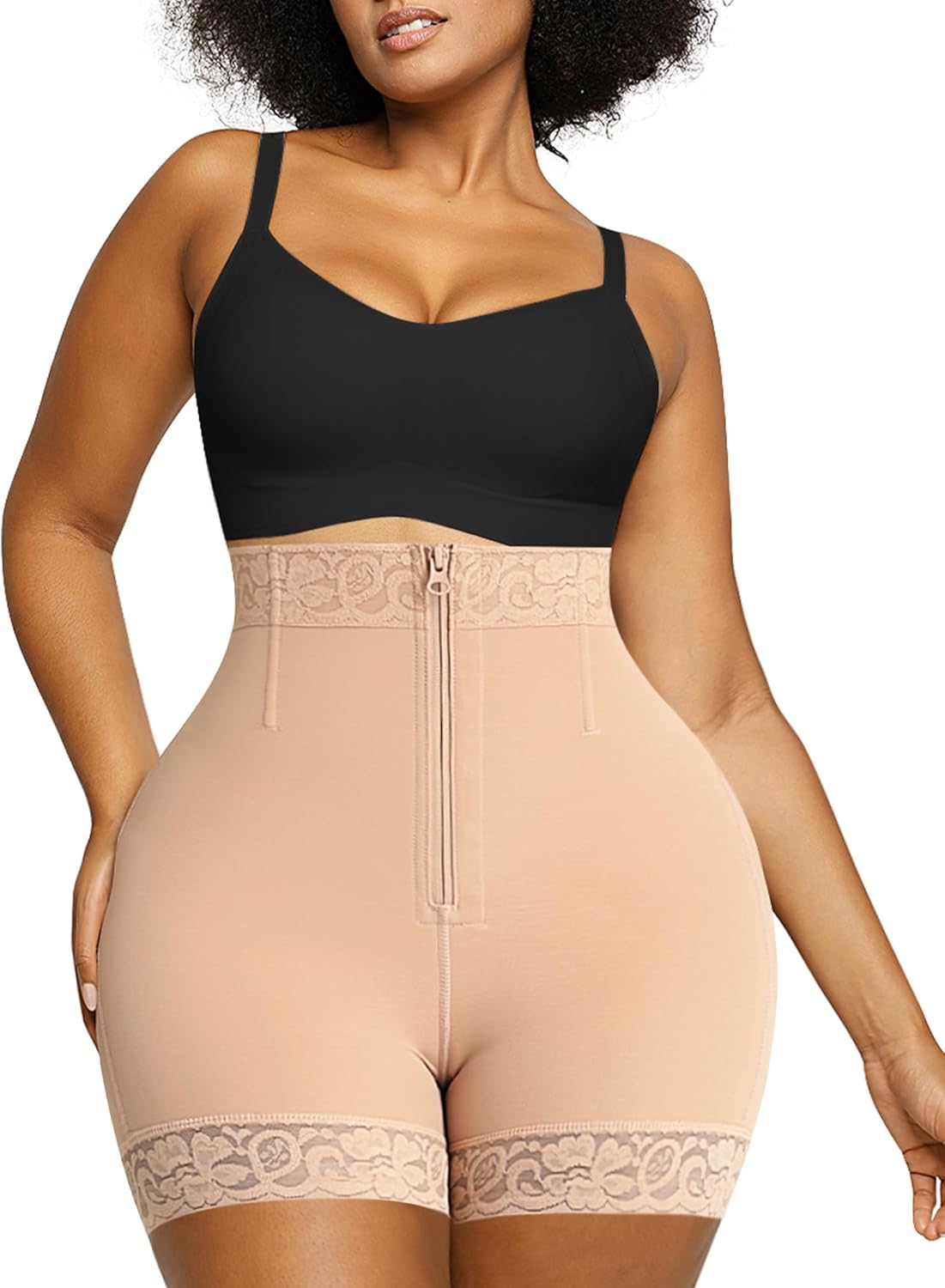 SHAPELLX Butt Lifter Shapewear Tummy Control Shorts for Women
