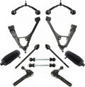 12-Piece Front Steering & Suspension Kit for Chevy GMC - Direct Fit