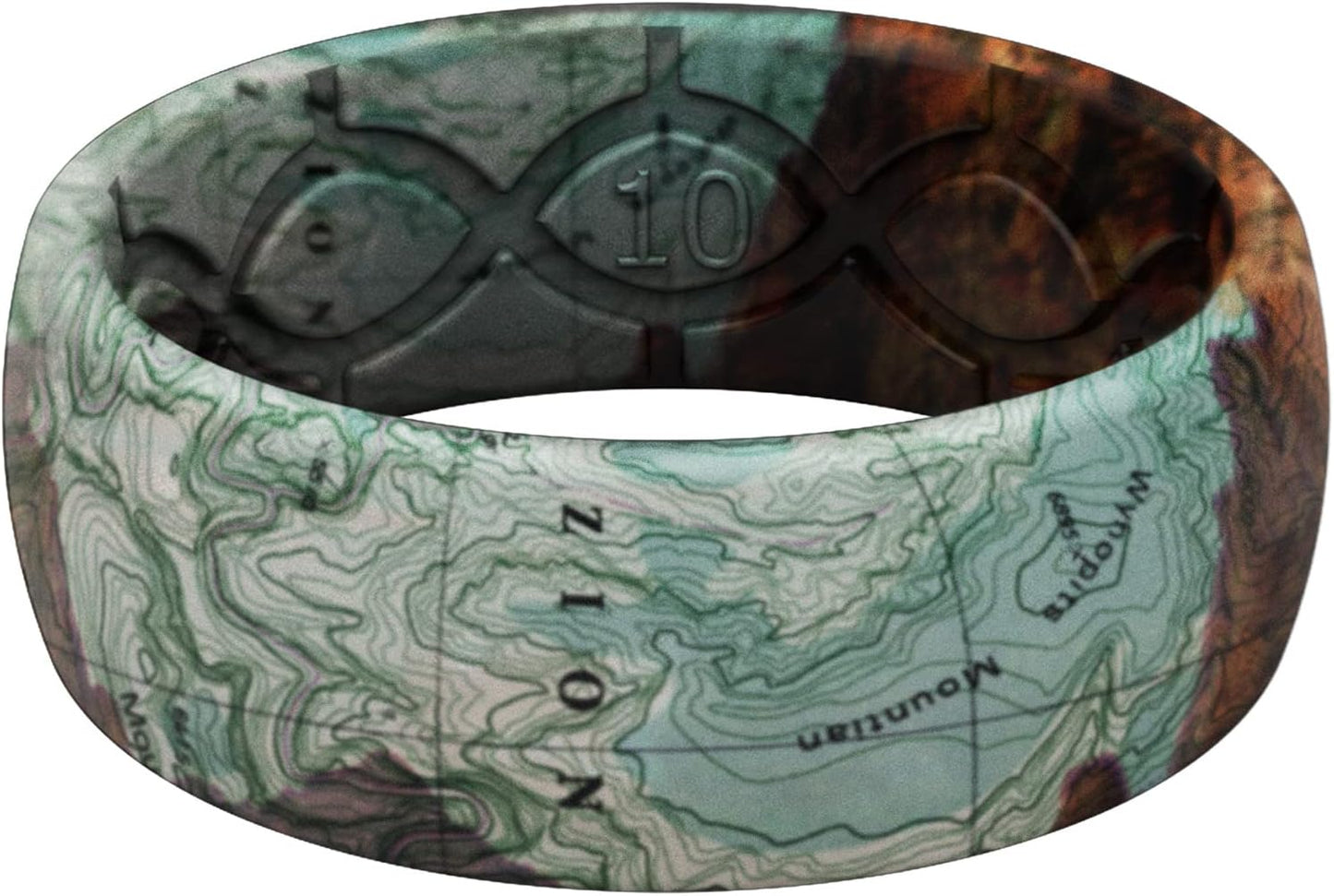 Groove Life Nomad Silicone Ring for Men - Breathable Comfort Fit
