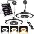 Solar Shed Light 3000LM Pendant - Daytime Modes & Remote