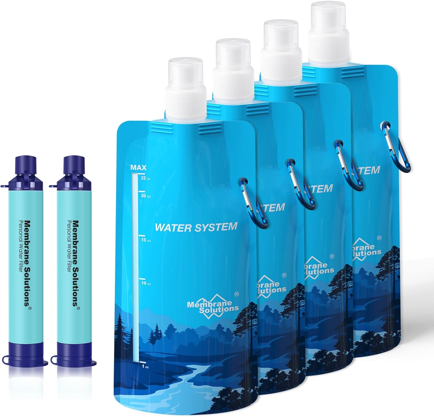 Portable Water Purifier for Travelers