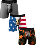 Shinesty Boxer Briefs for Men Pack of 3 - Hammock Support Pouch need