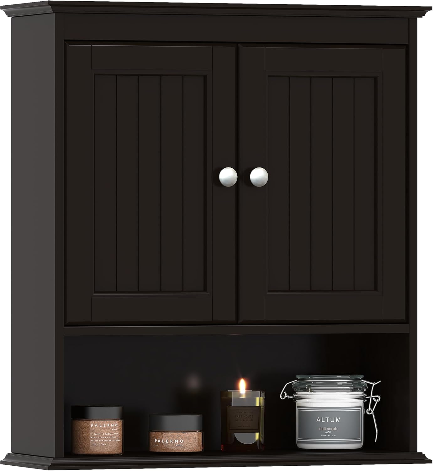 Spirich Bathroom Cabinet Wall Mounted for Elegant Storage Solutions