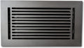Madelyn Carter 6 x 12 Cast Aluminum Linear Vent Cover - Gray