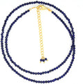 Gempires Handmade Lapis Lazuli Choker 18 in - Elegant Everyday Wear