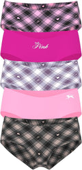 Victoria's Secret PINK No Show Cheekster Panty Pack - Seamless 5-Pack