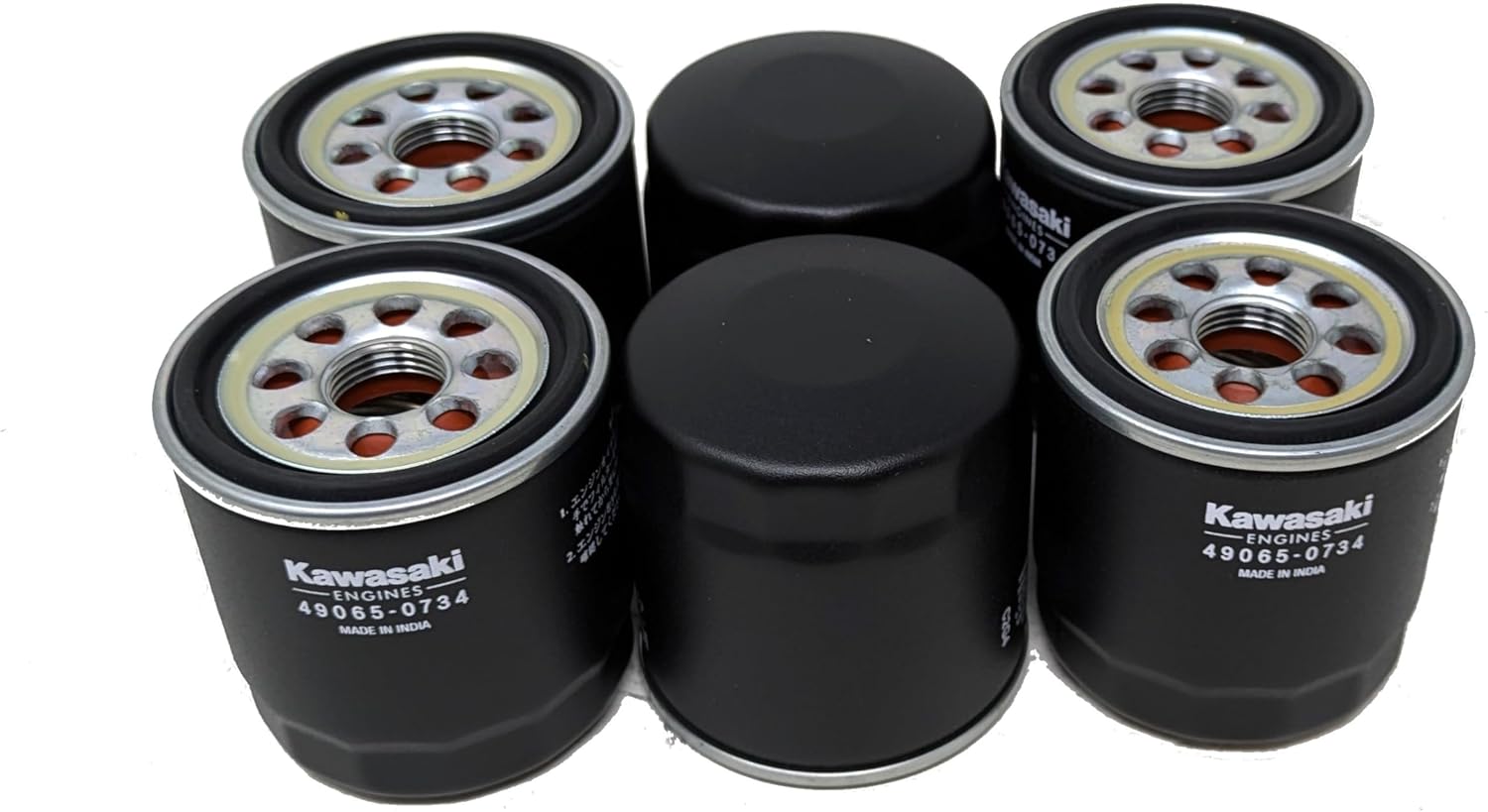 Kawasaki Oil Filter 6-Pack 49065-0734 Fits 49065-7010, 0724