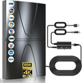 2024 Updated Amplified TV Antenna 1100 Miles Range - Indoor/Outdoor