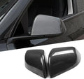 Tesla Model Y Rearview Mirror Guard Cover - Gloss Carbon Fiber Pattern