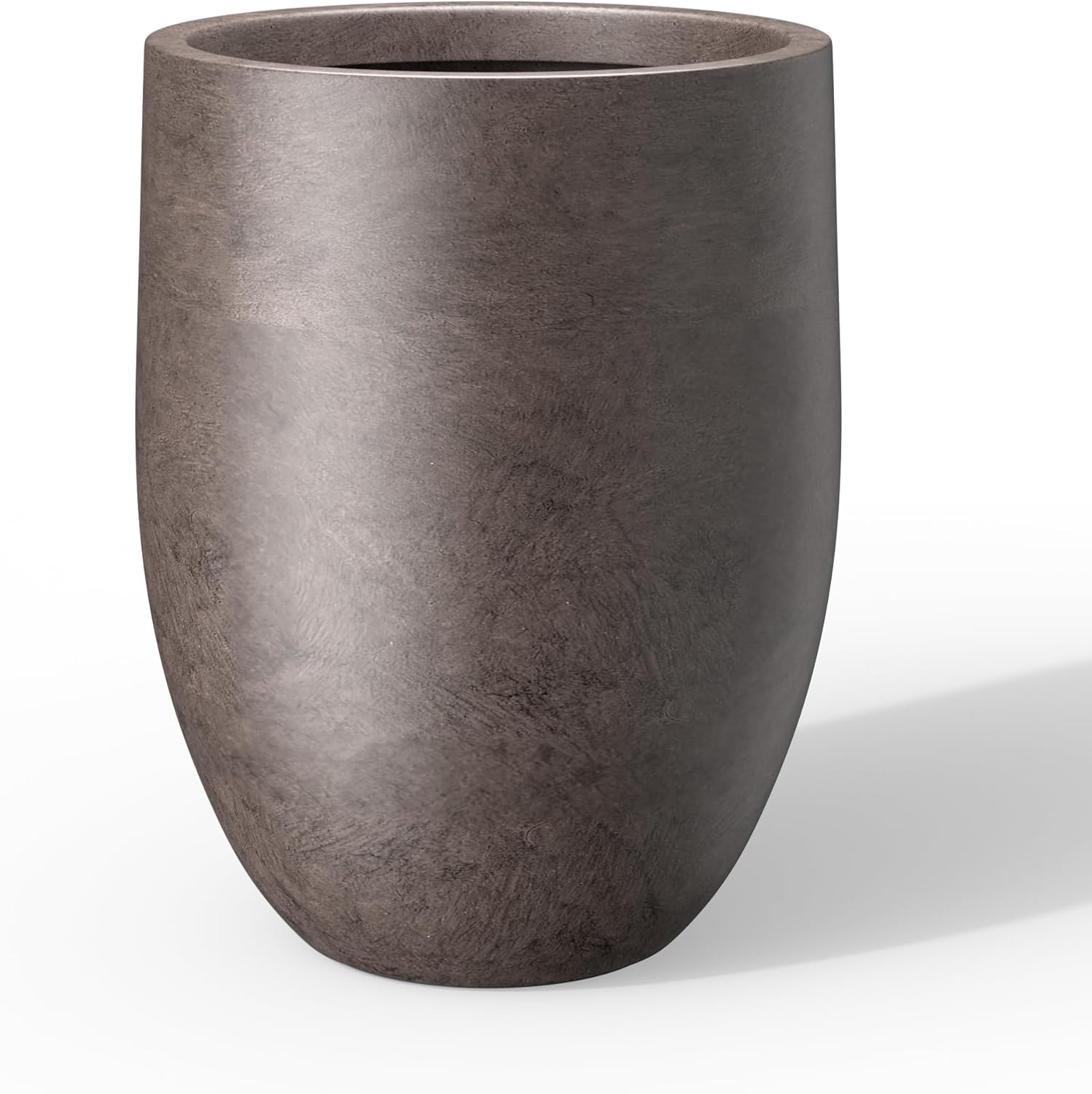 Kante Tall Concrete Planter for Indoor Outdoor Use, 21.7-Inch