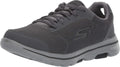 Mens Gowalk 5 Qualify Athletic Mesh Lace Up Walking Shoe - Comfortable