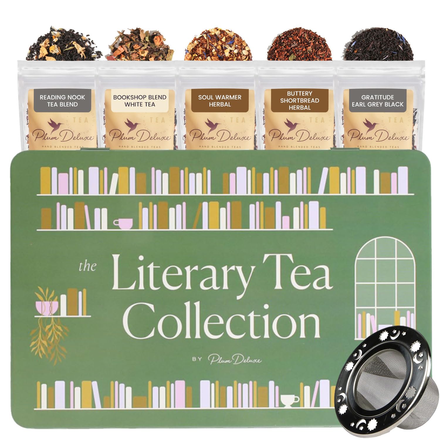 Literary Tea Collection Gift Set - Unique Hand-Crafted Teas