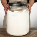 Large Glass Jars with Lids 5.5 Gallon Glass Canister - Massive Storage