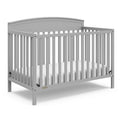 Graco Benton 5-in-1 Convertible Crib (Pebble Gray) - Timeless Nursery