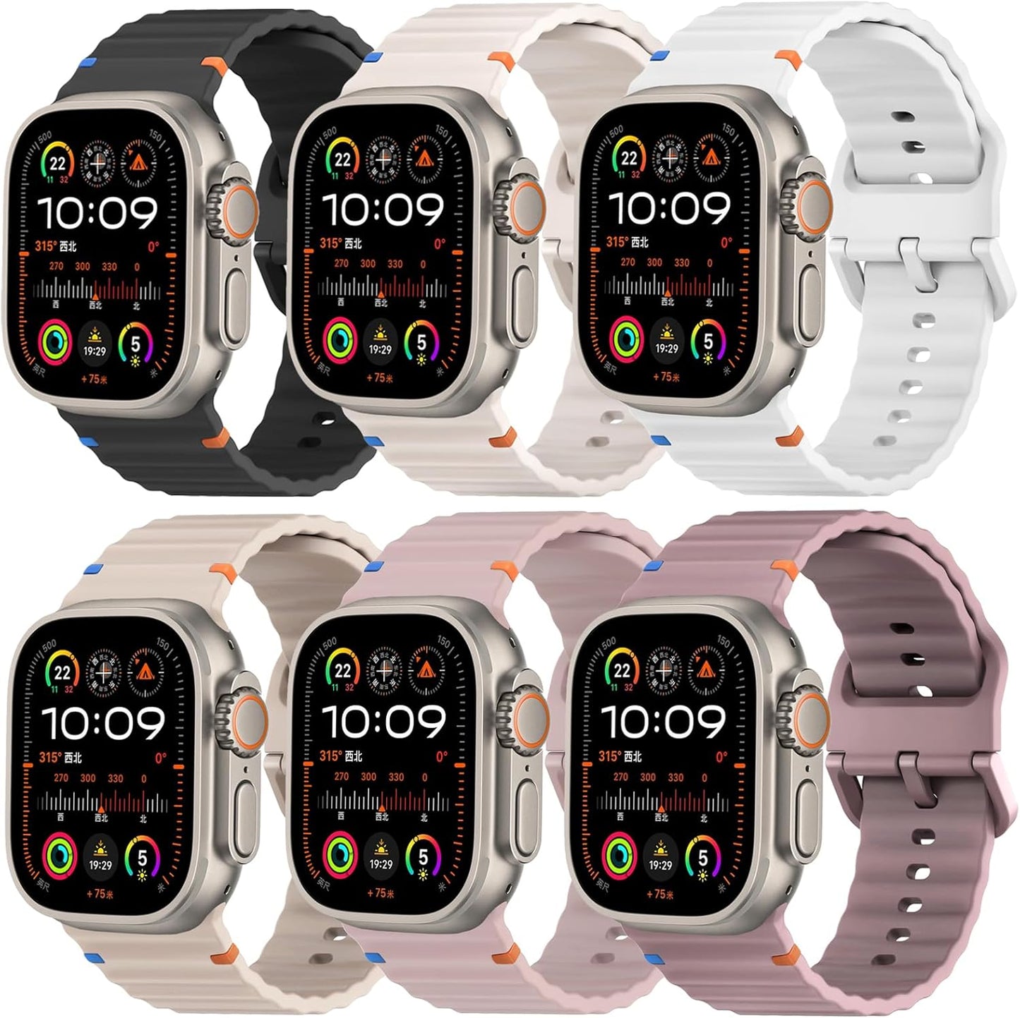 Sport Band for Apple Watch Ultra and Series 11 - Stylish Silicone