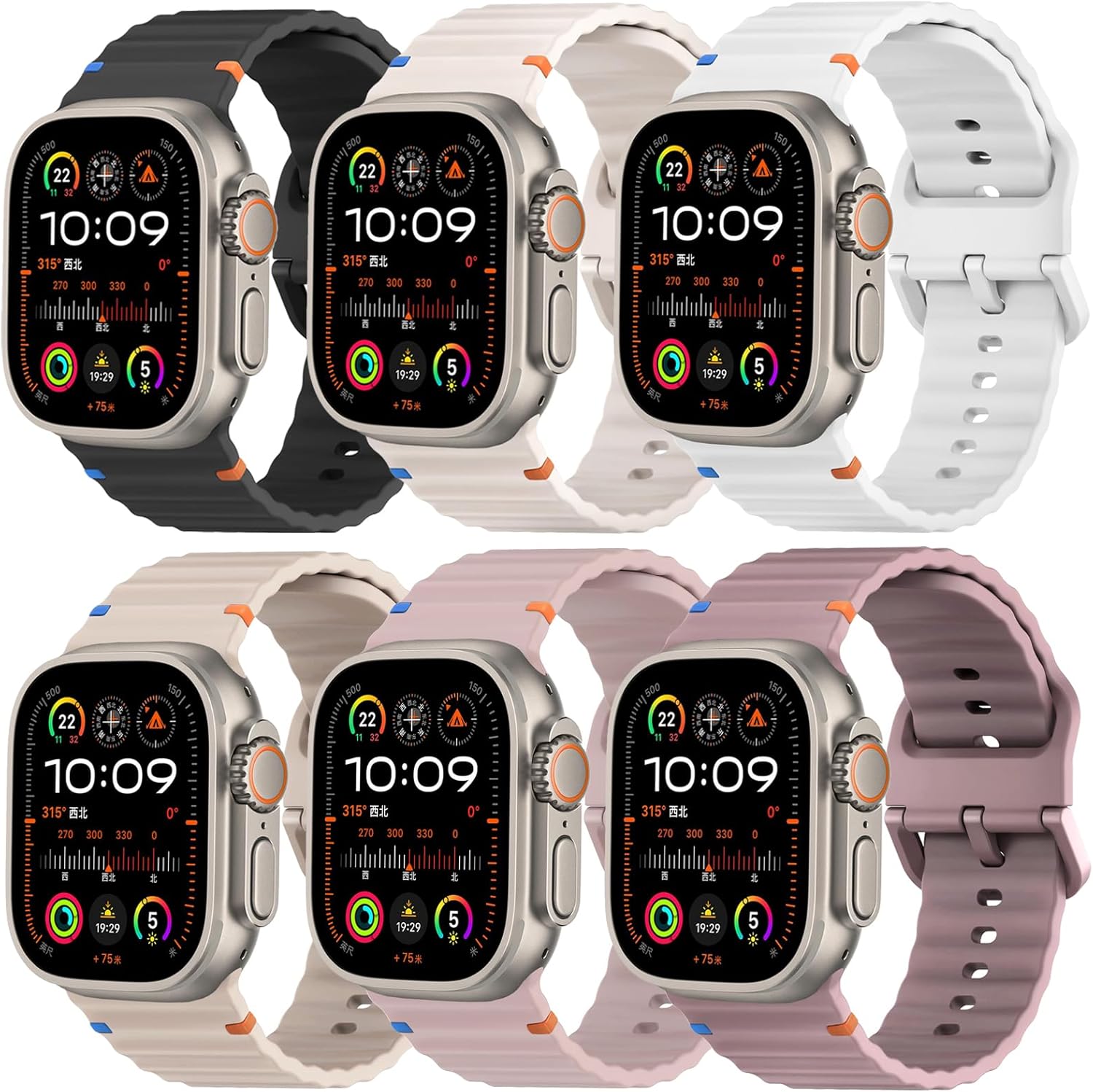 Sport Band for Apple Watch Ultra and Series 11 - Stylish Silicone