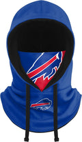 NFL Team Logo Team Color Drawstring Winter Cap Hooded Gaiter Balaclava