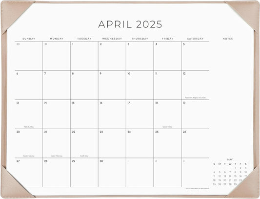 Cabbrix 2025-2026 Large Desk Calendar - Plan Ahead with Ease!