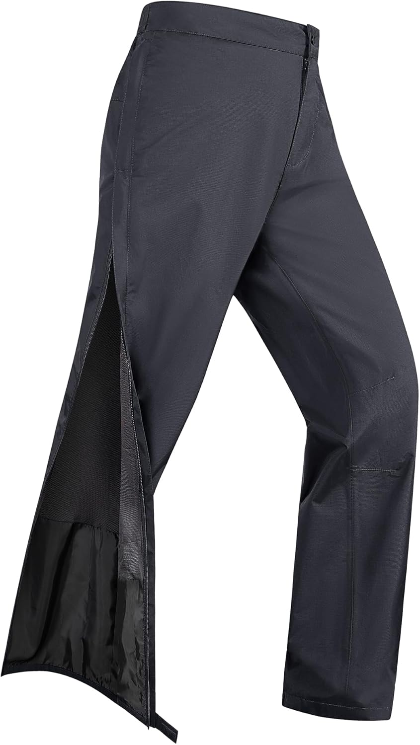 33,000ft Women's Side Zipper Rain Pants for Outdoor Activities