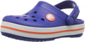 Kid's Crocband Clogs - Sporty Stripe Lightweight Comfort