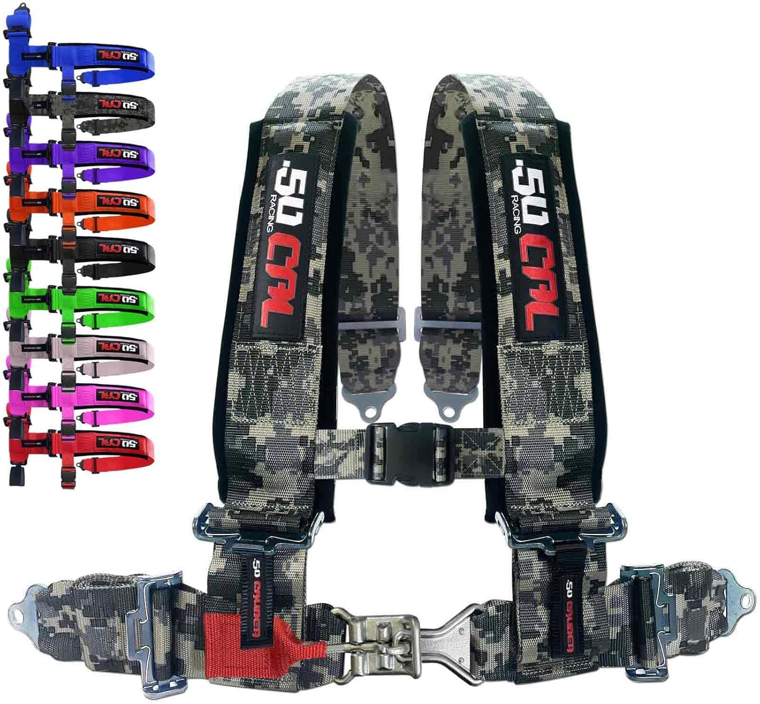 4 Point Harness for Bucket Seat - Secure Racing Fit & Style