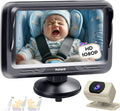 Beige Baby Car Camera 1080P HD - Compact 4.3in Monitor