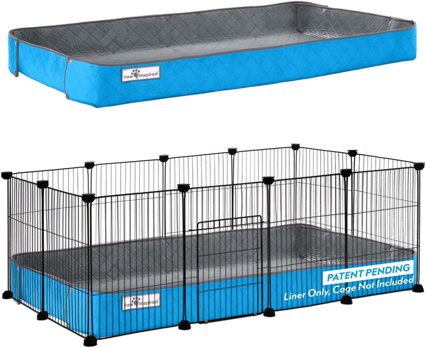 Paw Inspired Critter Box Washable Cage Liner for Small Pets