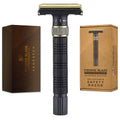 VIKINGS BLADE Adjustable Double Edge Safety Razor - Smooth Close Shave