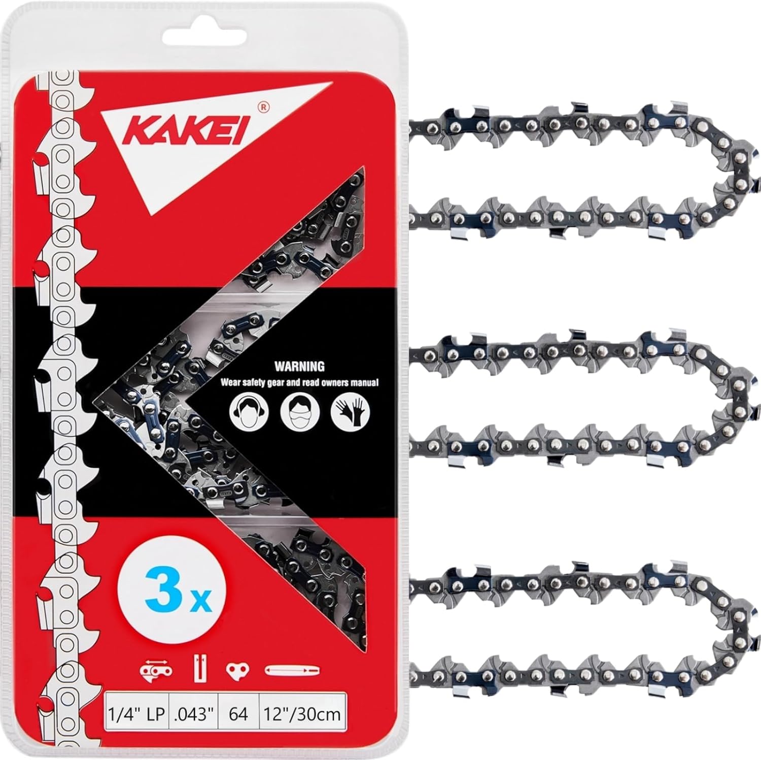 KAKEI 12 Inch Pole Saw Chain for Stihl with 64 Drive Links