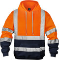 Hi Vis Men's Reflective Visibility Sweatshirt Pullover - Workwear