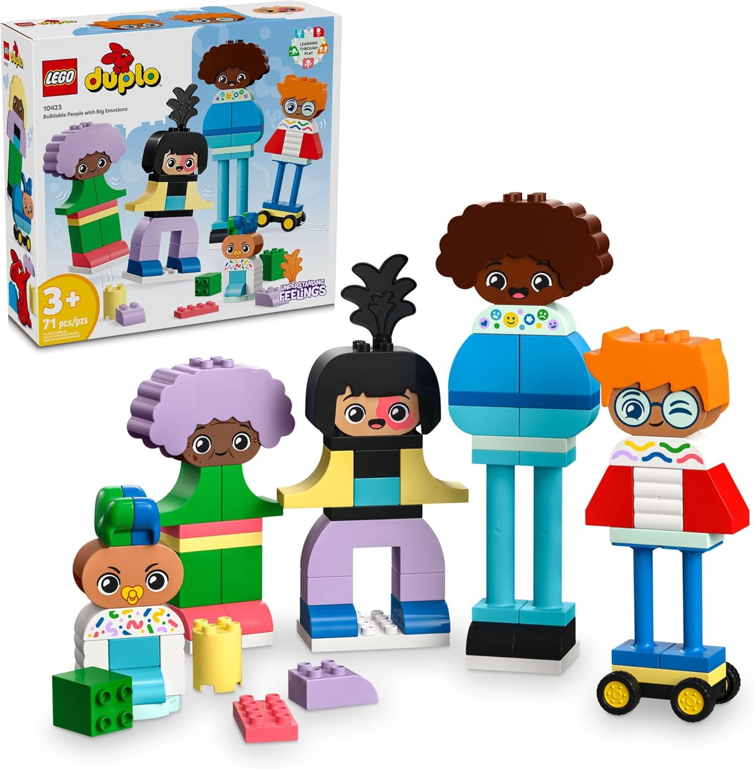 LEGO DUPLO Town Buildable People with Big Emotions for Kids