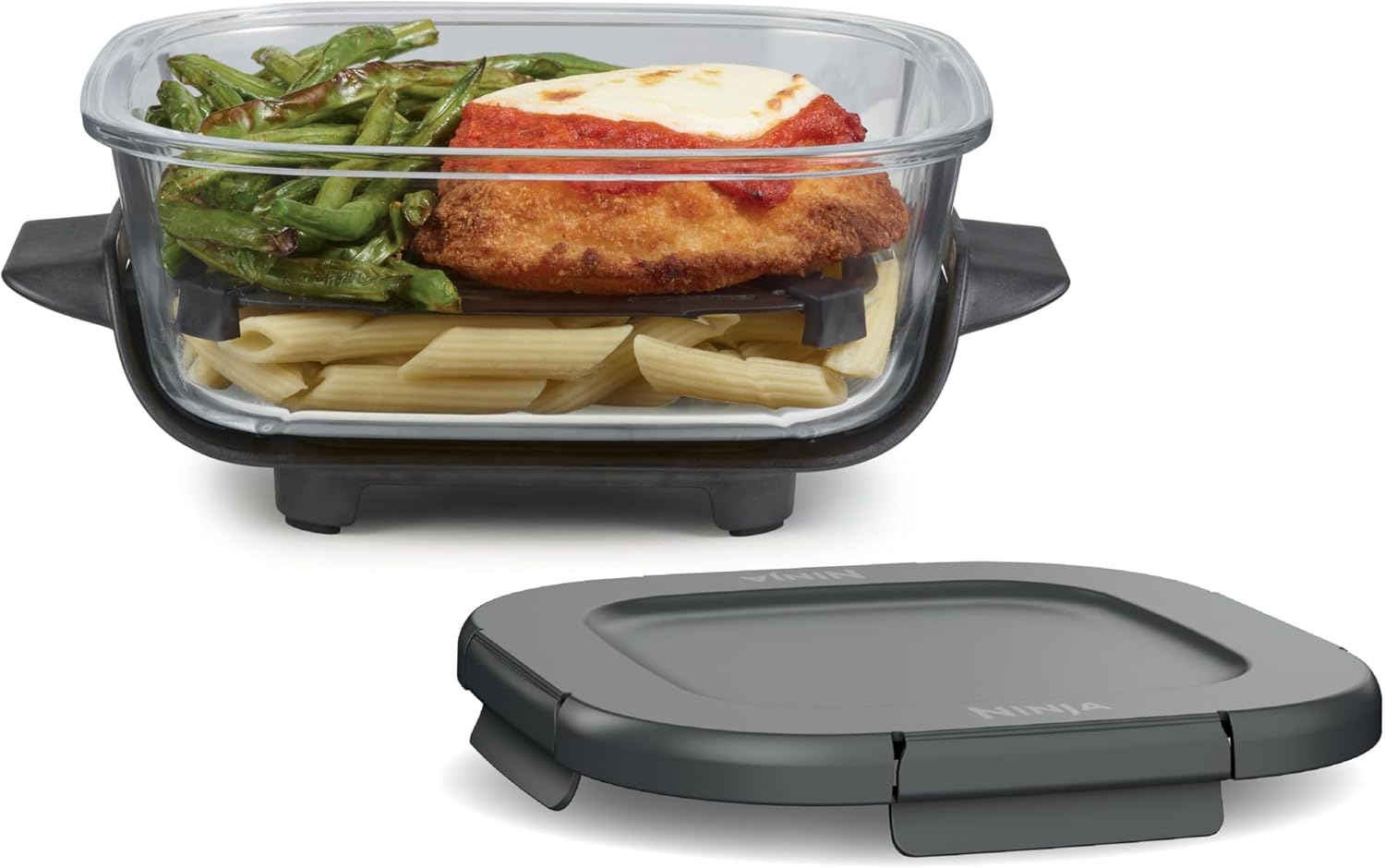 Ninja 6 Cup TempWare Glass: Leak-Proof, PFAS-Free