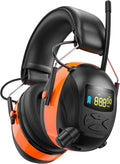 Bluetooth 5.4 Radio Hearing Protection Earmuffs - Long Battery Life
