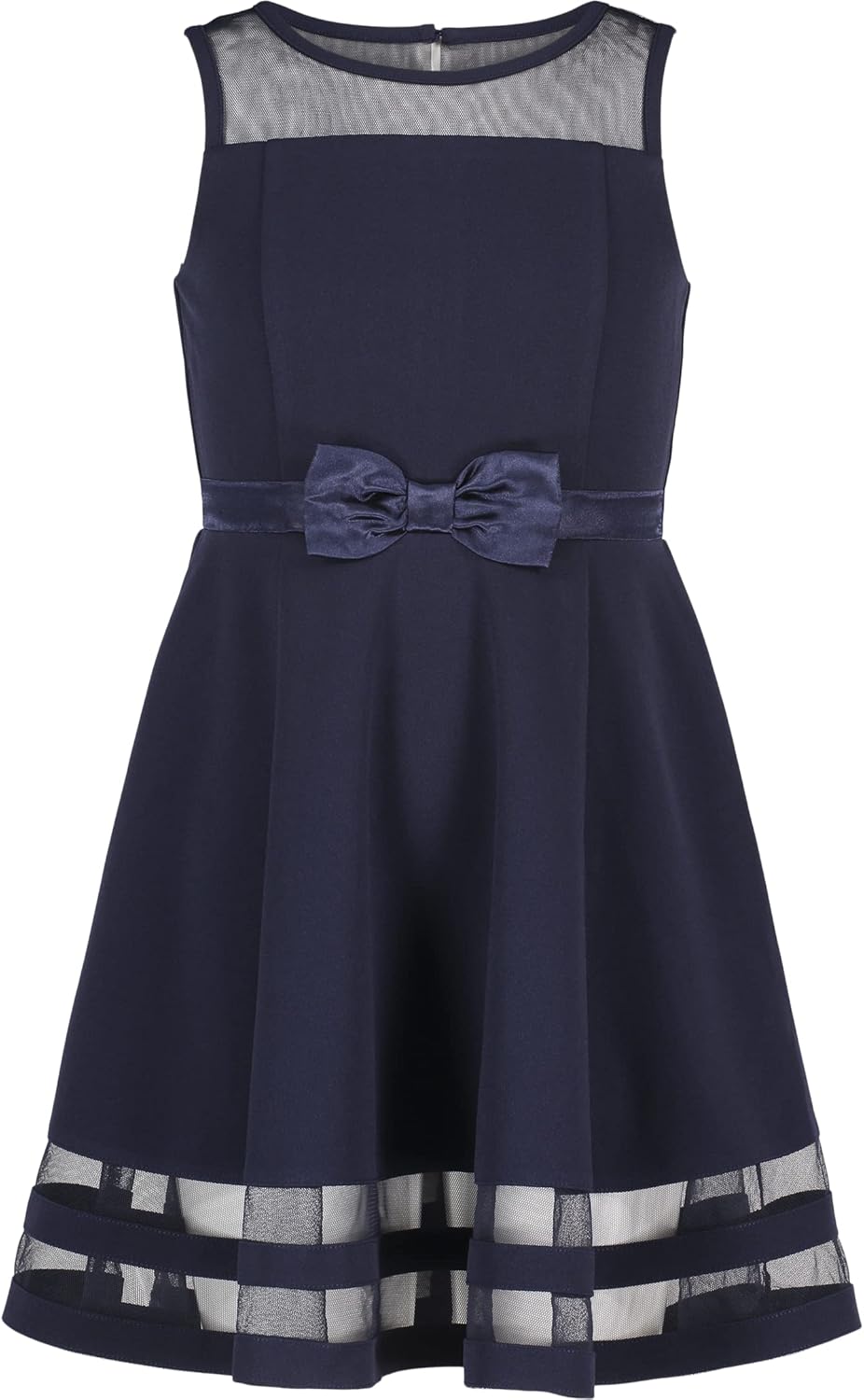 Calvin Klein Girls' Sleeveless Party Dress with Fit and Flare Style