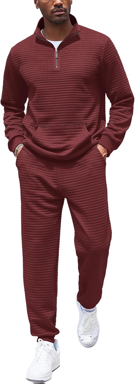 Stylish COOFANDY Men's Tracksuit for Ultimate Comfort and Style