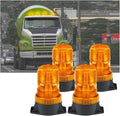 Xprite 30 LED Amber Forklift Beacon Strobe Light - 360 Safety