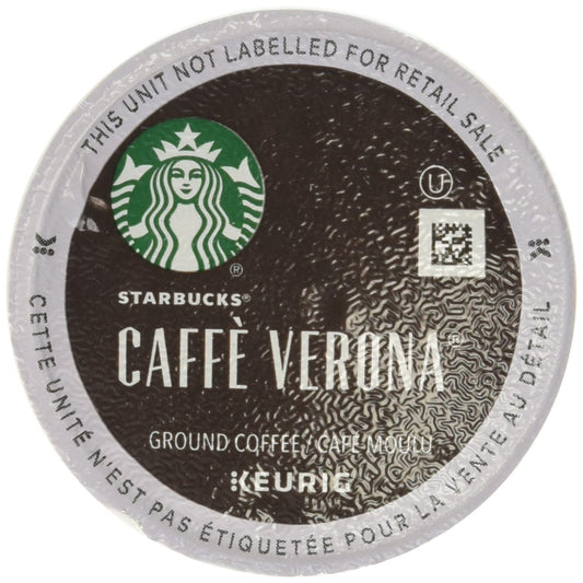 Starbucks K-Cup Coffee Pods Caffe Verona Dark Roast for Keurig