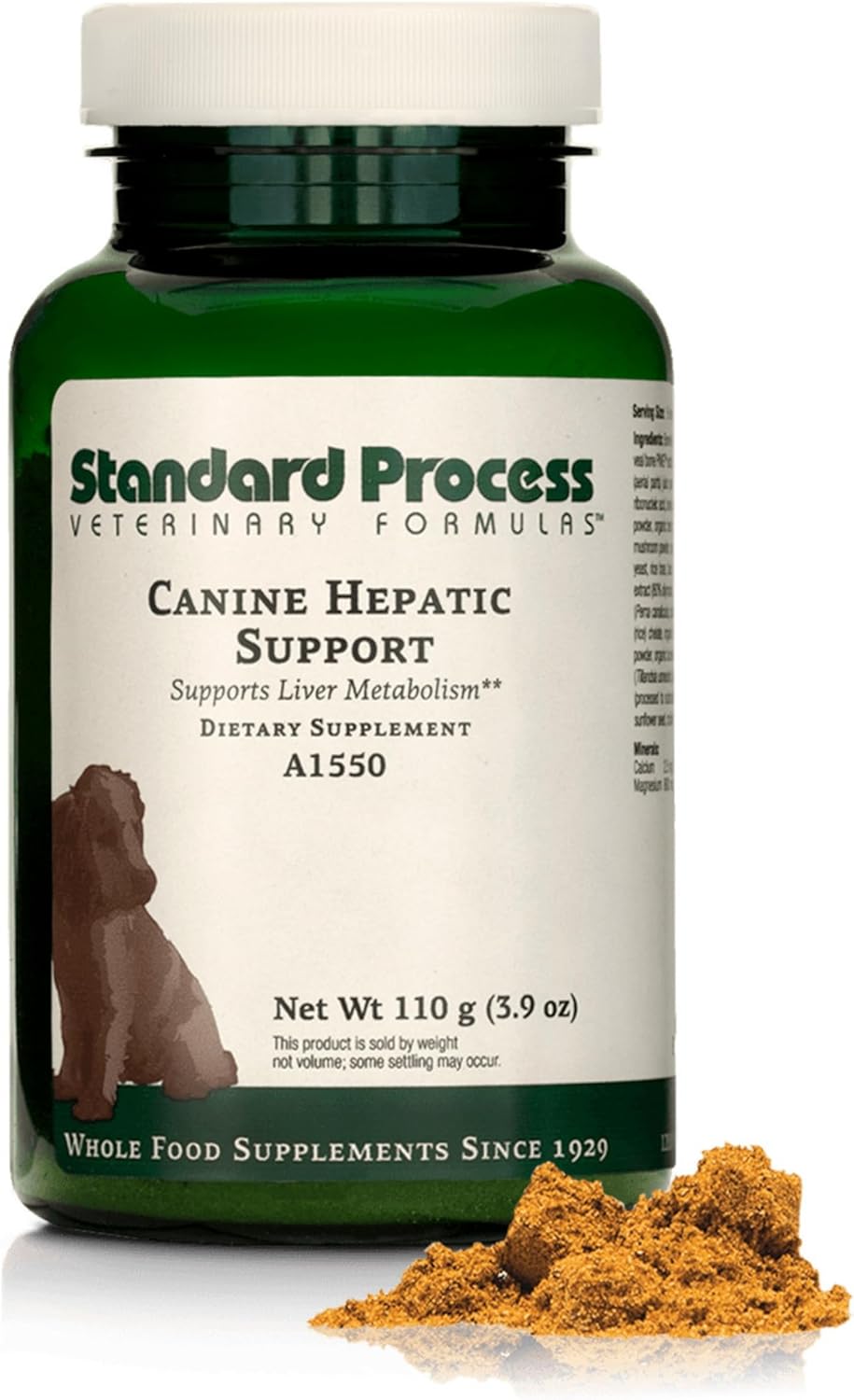 Canine Hepatic Support Powder for Dog Liver Health - 110 g