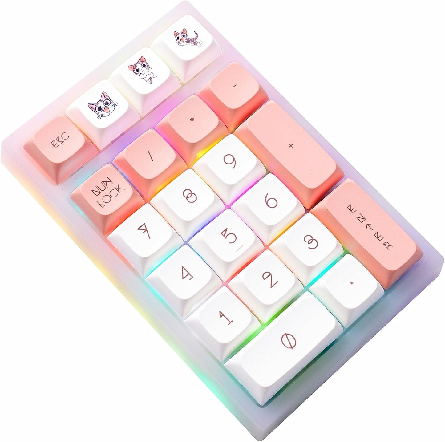 BOYI TD21 Hot Swappable Numpad: 21 Keys Mini Keyboard