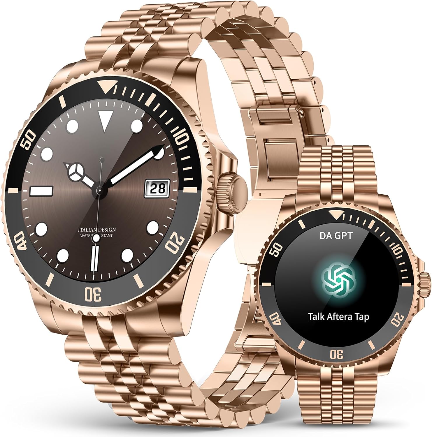2025 DA GPT Smart Watch with Heart Rate and Blood Pressure Monitor